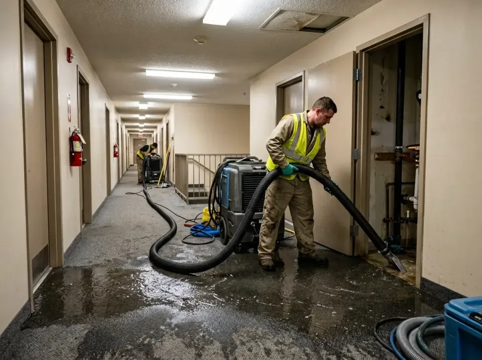 multi-unit-apartment-hallway-f-005 — frequently asked questions, Emergency Burst Pipe Water Extraction & Removal in Purcell,…
